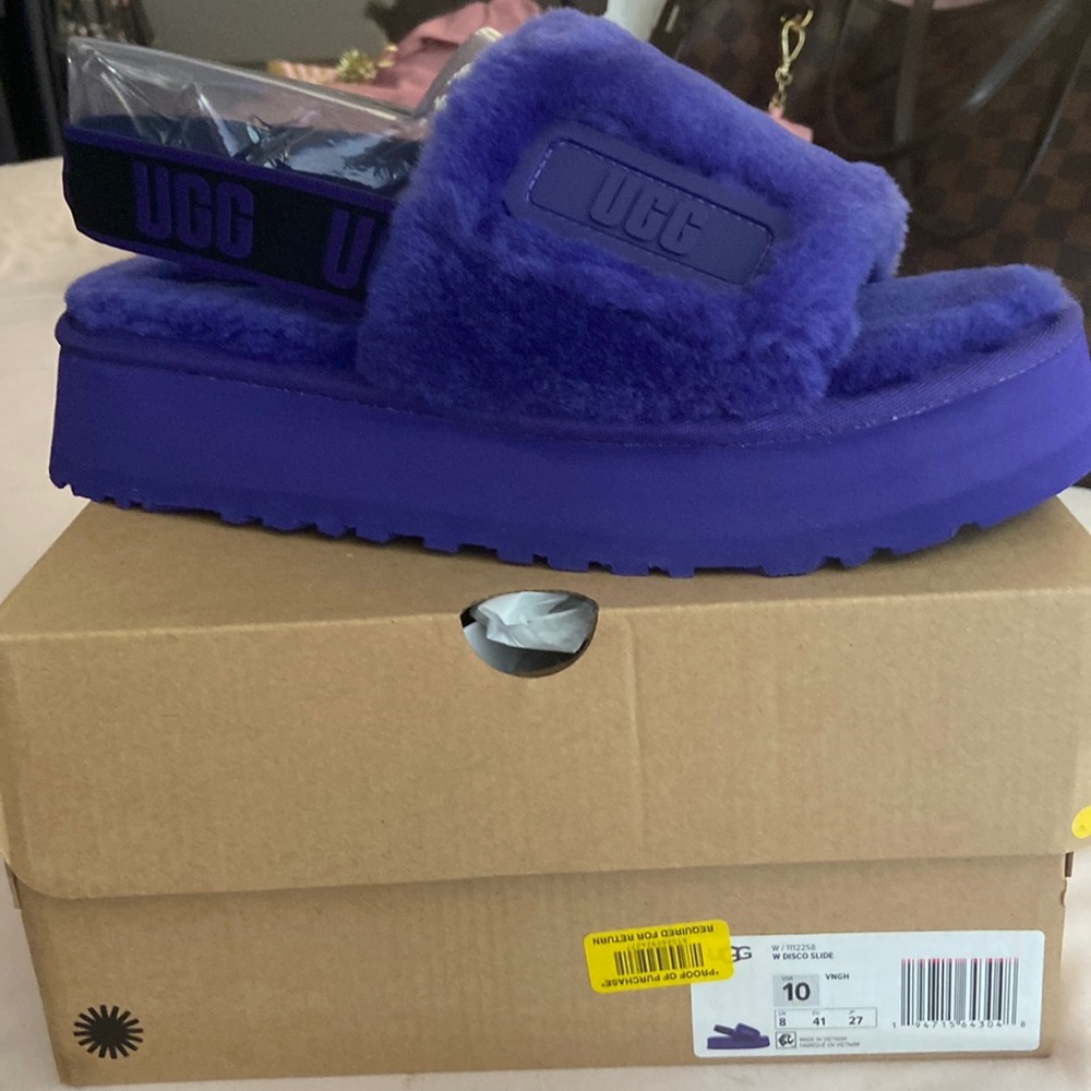 Ugg Disco Slides it’s a fun statement slip-on.